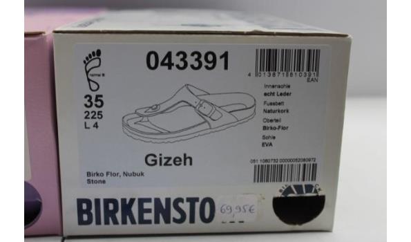 2 paar div sandalen BIRKENSTOCK en PAPILLIO, m35